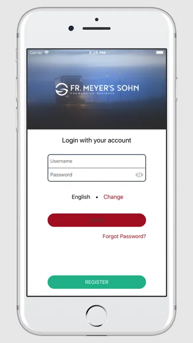 FMS Driver Screenshots