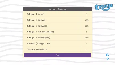 Tangkapan layar Trugs WordSearch 1