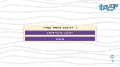 Tangkapan layar Trugs WordSearch 1