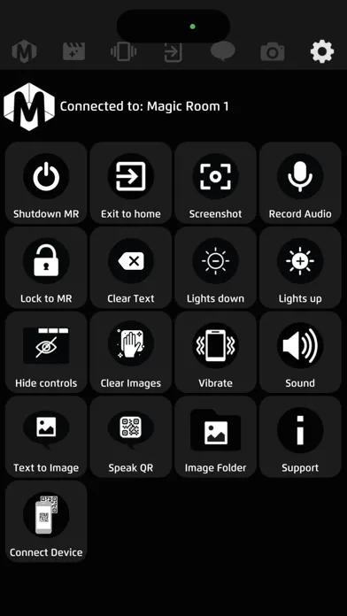 Ảnh chụp màn hình của Magic Room Controller