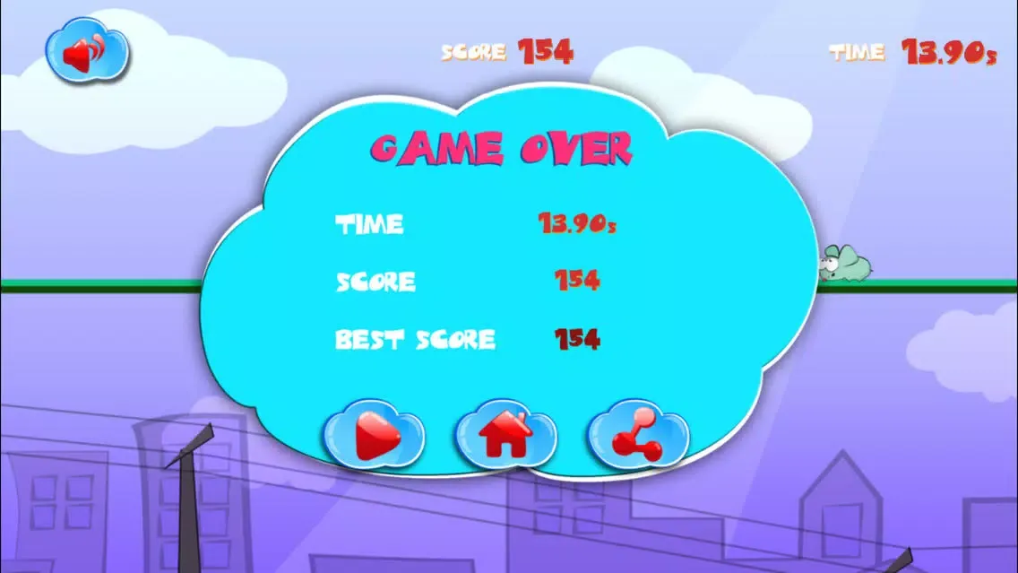 Zrzuty ekranu Bird Jump Jump