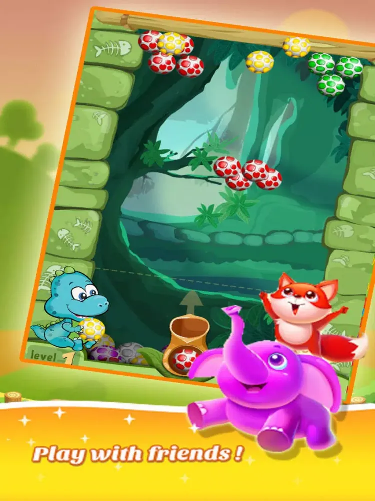 Bubble Eggs Hunter iPad  Screenshots