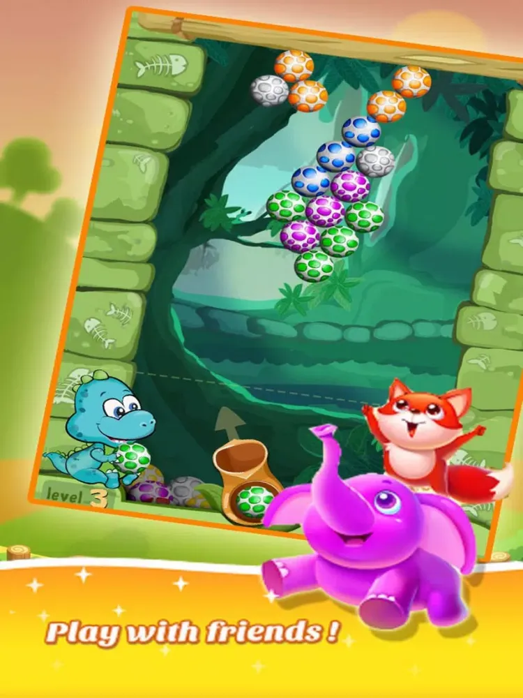 Bubble Eggs Hunter iPad  Screenshots
