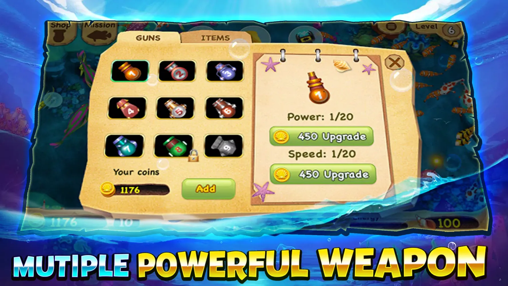 Zrzuty ekranu Fish Game - Fish Hunter