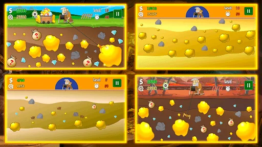 Gold Miner Classic Lite سکرین شاٹس