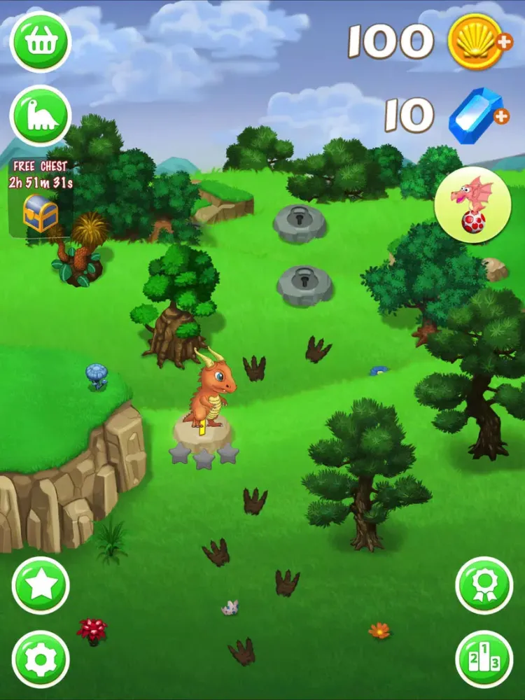Dinosaur Eggs Pop 2 Premium iPad 应用截图