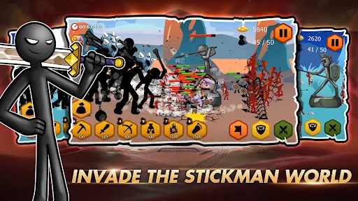Tangkapan layar Stick Dynasty