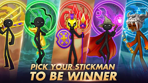 Tangkapan layar Stick Dynasty