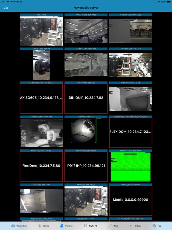 Screenshot di Senstar Symphony Mobile iPad 