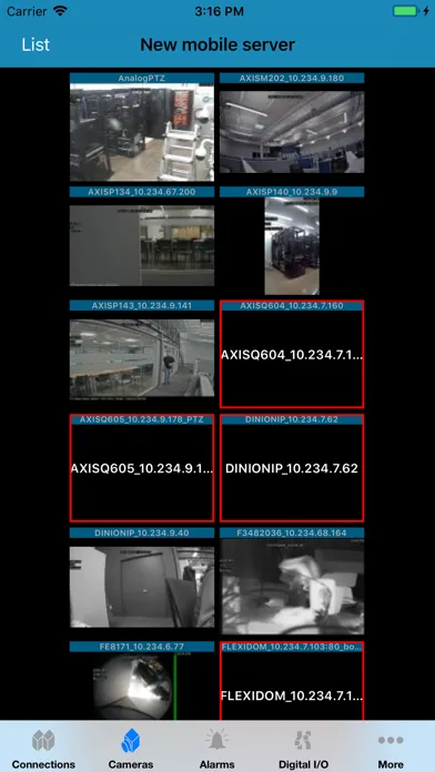 Screenshot di Senstar Symphony Mobile