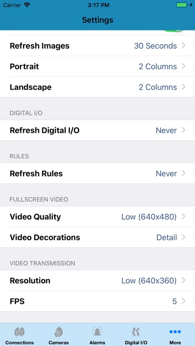 Screenshot di Senstar Symphony Mobile