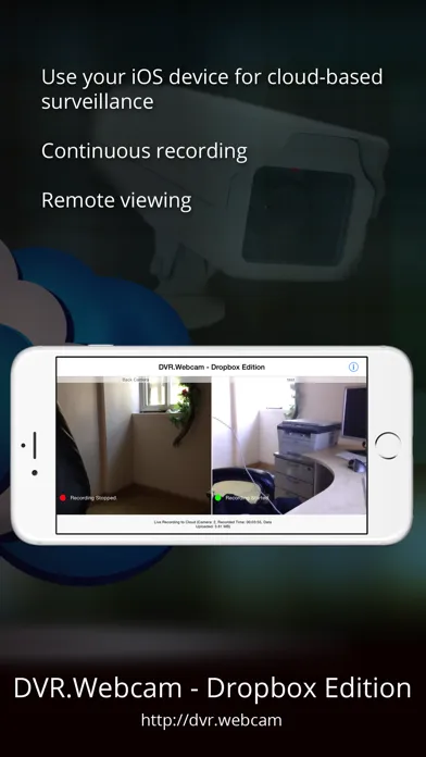DVR.Webcam for Dropbox Users Ekran Görüntüleri