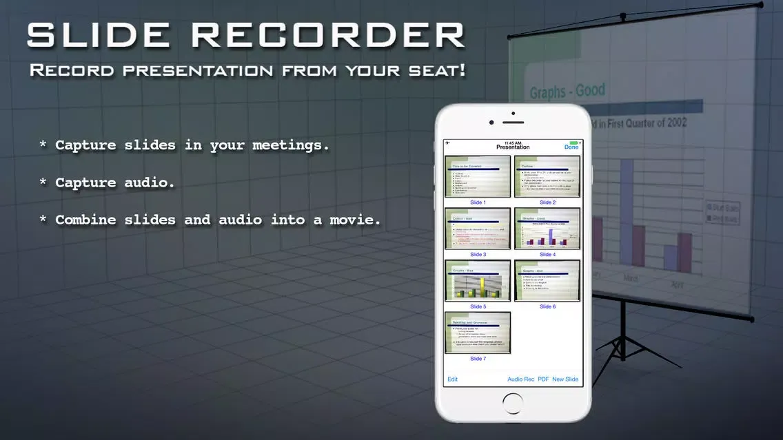 Tangkapan layar Slide Recorder