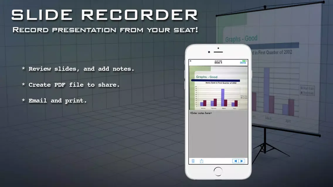 Tangkapan layar Slide Recorder
