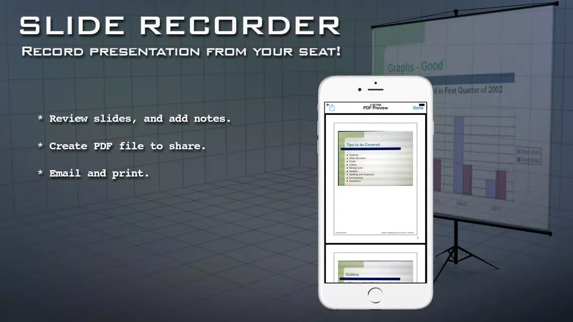Tangkapan layar Slide Recorder