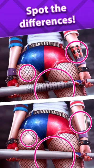 Capturas de tela do Sensual Spot the Difference