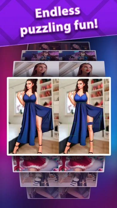 Capturas de tela do Sensual Spot the Difference