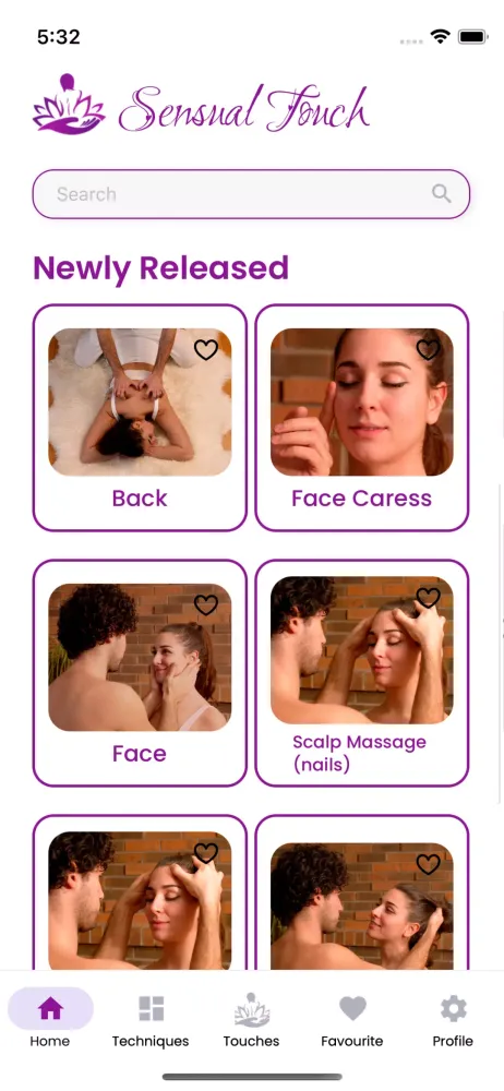 Sensual Touch Screenshots