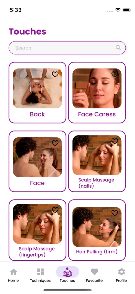 Sensual Touch Screenshots