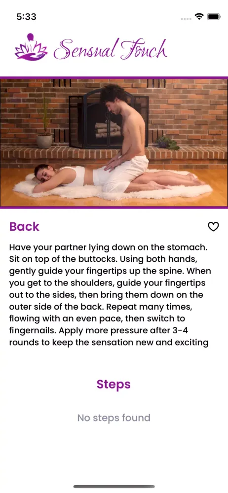 Sensual Touch Screenshots