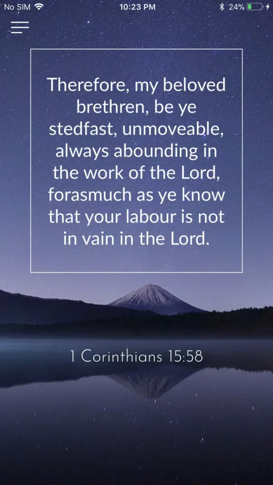 Bible - Verse of The Day Ekran Görüntüleri