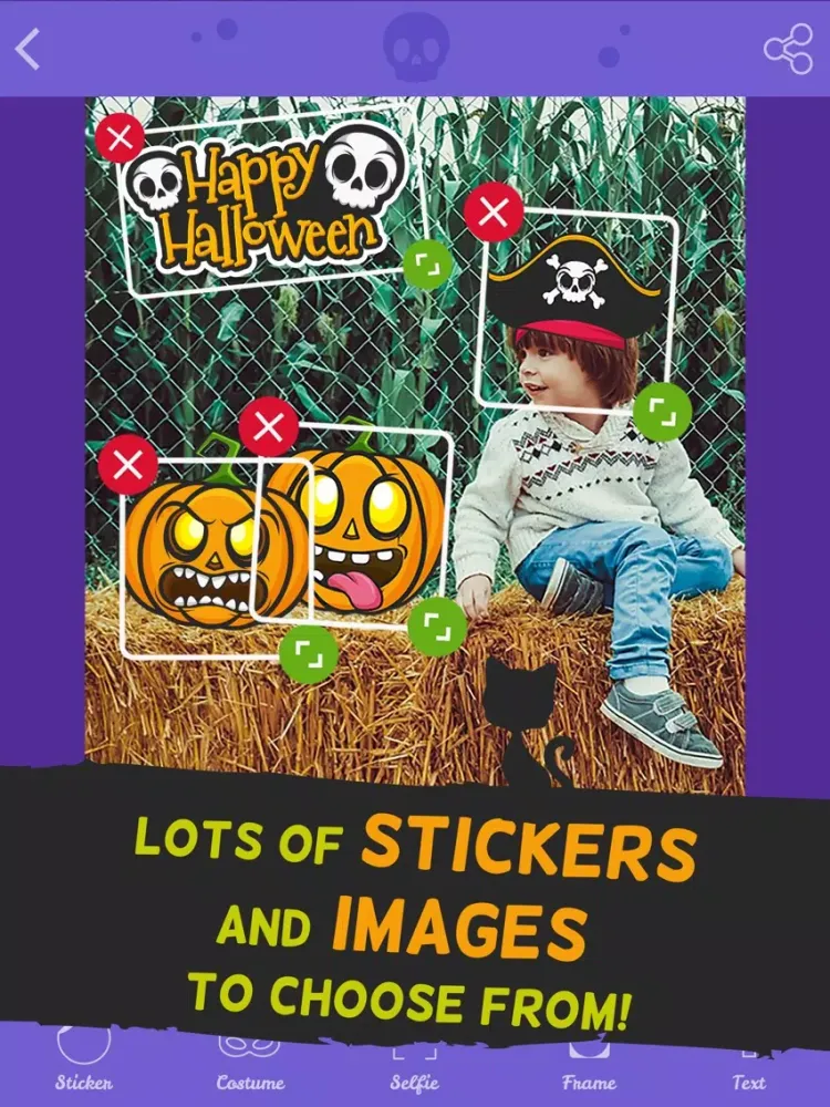Halloween Madness - Scary Photo & Selfie Editor iPad  スクリーンショット