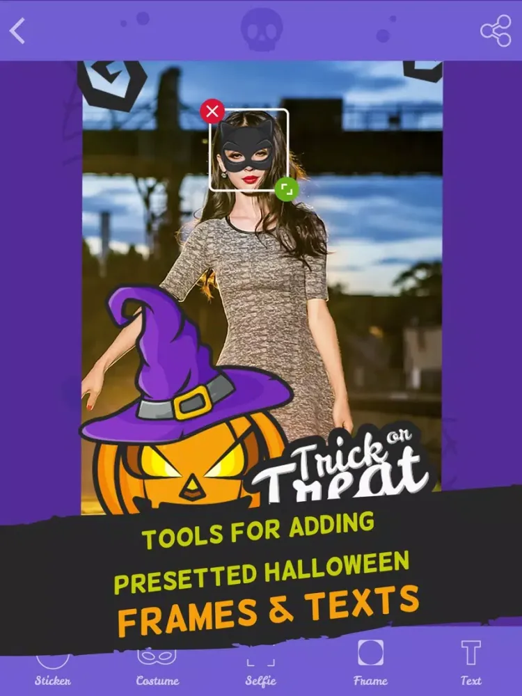 Halloween Madness - Scary Photo & Selfie Editor iPad  スクリーンショット