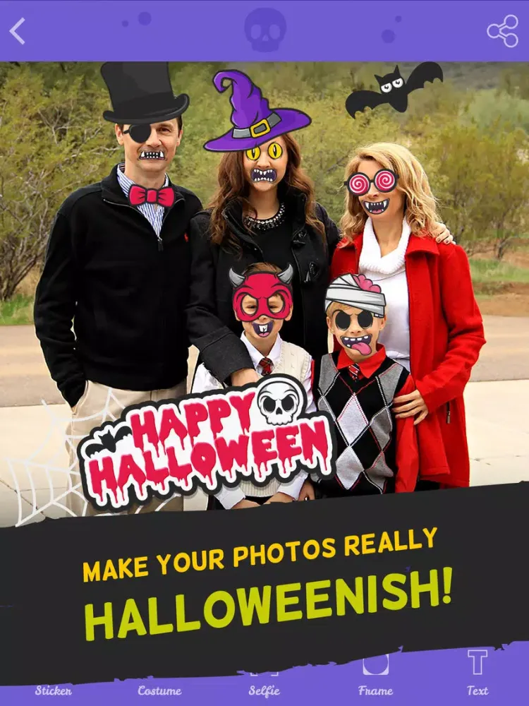 Halloween Madness - Scary Photo & Selfie Editor iPad  スクリーンショット
