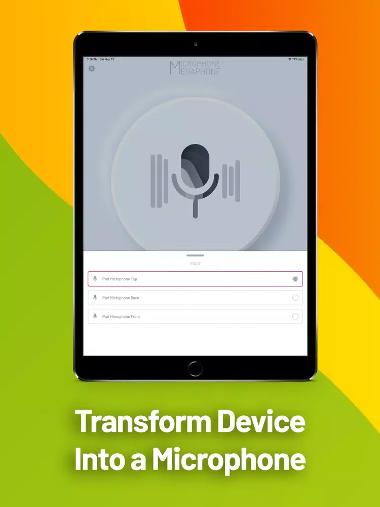 Microphone Megaphone: Live Mic iPad  سکرین شاٹس