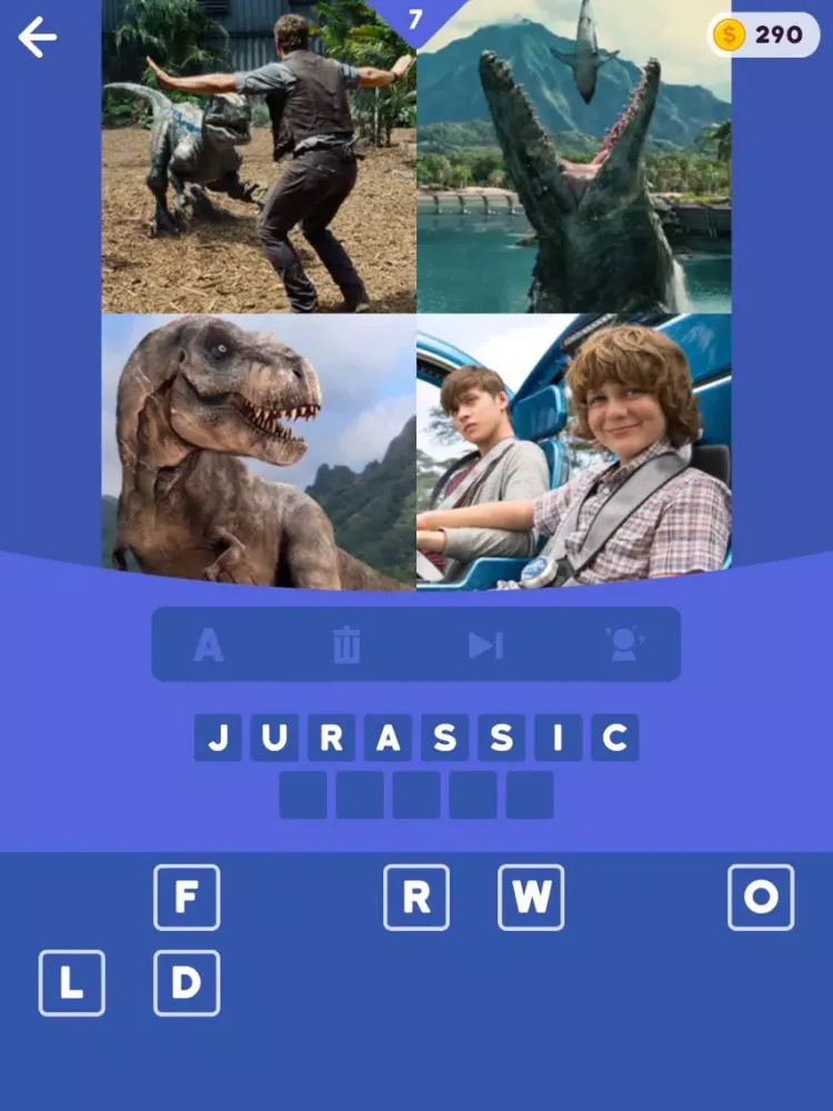 ภาพหน้าจอของ Movie Trivia: Guess The Film ? iPad 