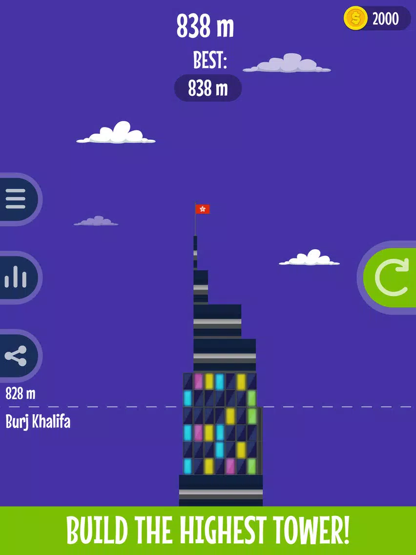 Tangkapan layar Rising Tower - Block Stack Up iPad 