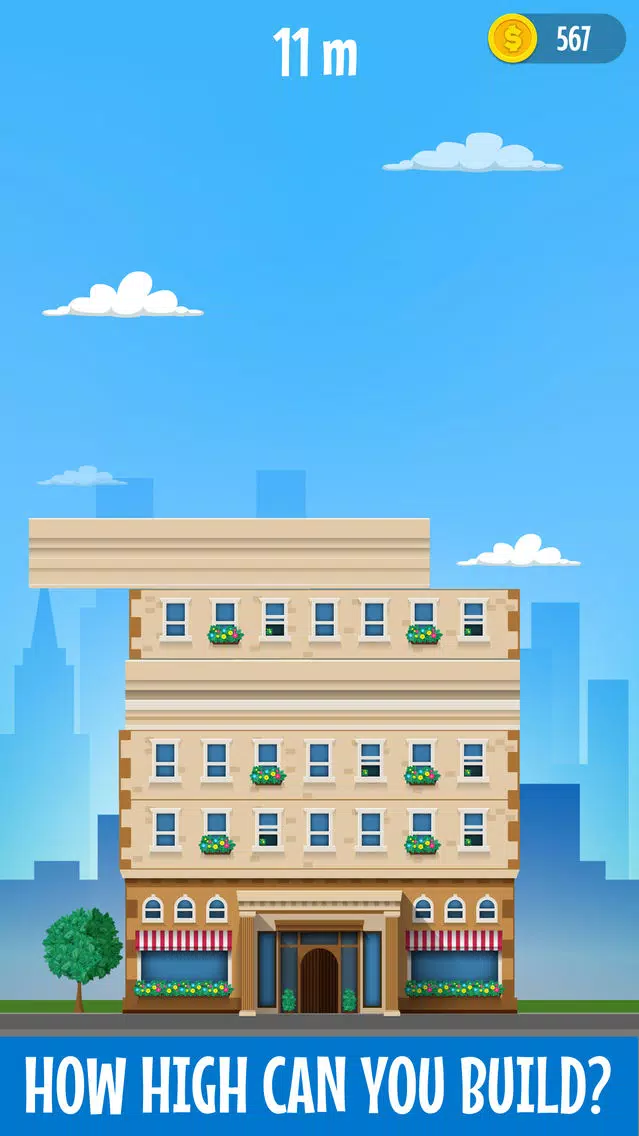 Tangkapan layar Rising Tower - Block Stack Up