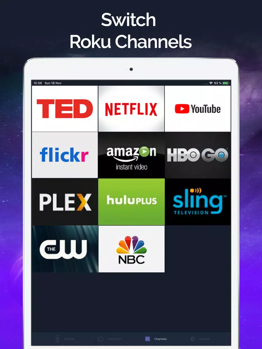 Smart Remote - Roku TV Control iPad  Screenshots