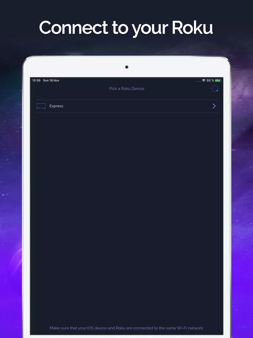 Smart Remote - Roku TV Control iPad  Screenshots