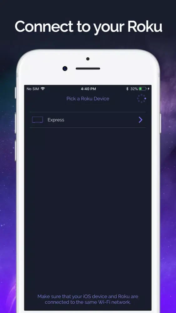 Tangkapan skrin Smart Remote - Roku TV Control