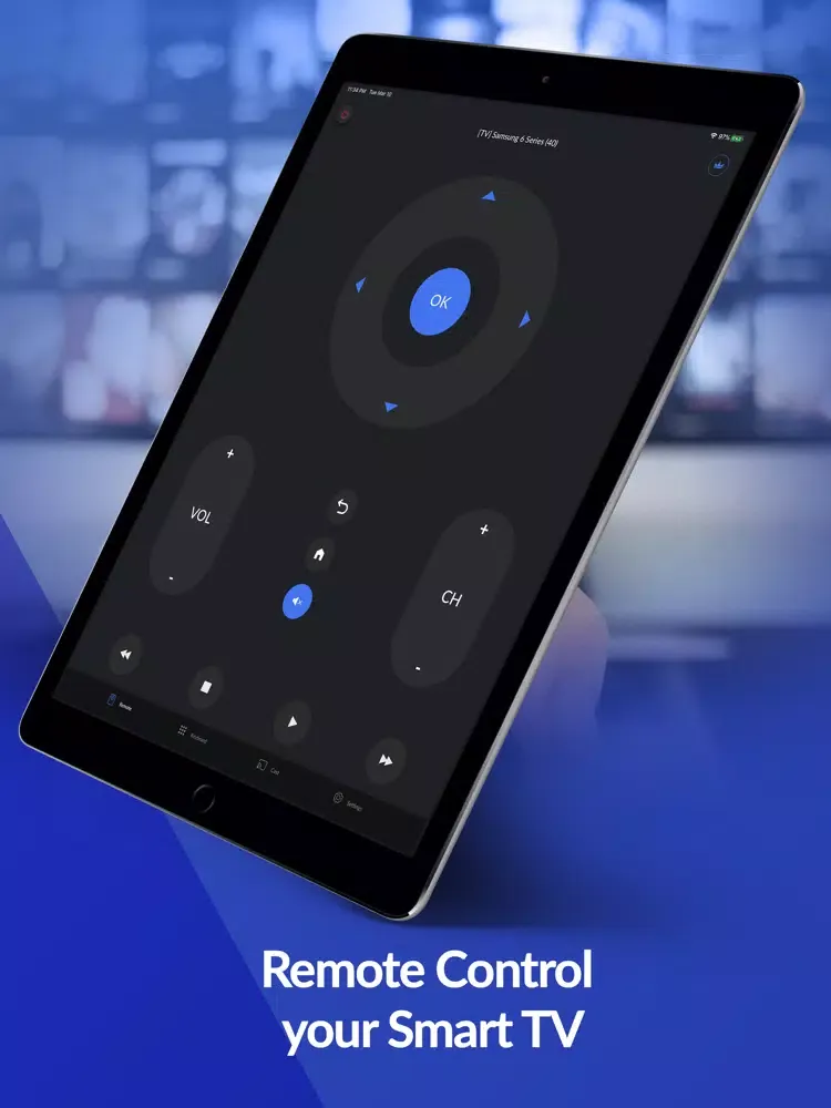 UniMote - Smart TV Remote iPad  سکرین شاٹس