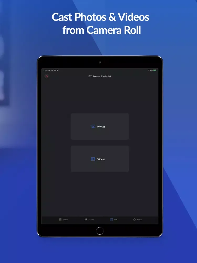 UniMote - Smart TV Remote iPad  سکرین شاٹس