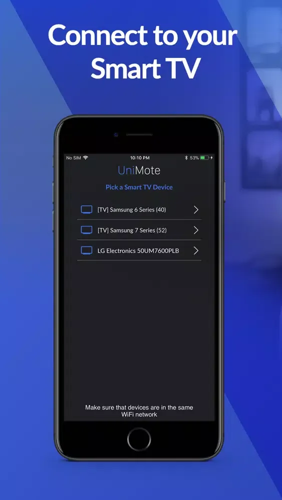 UniMote - Smart TV Remote سکرین شاٹس