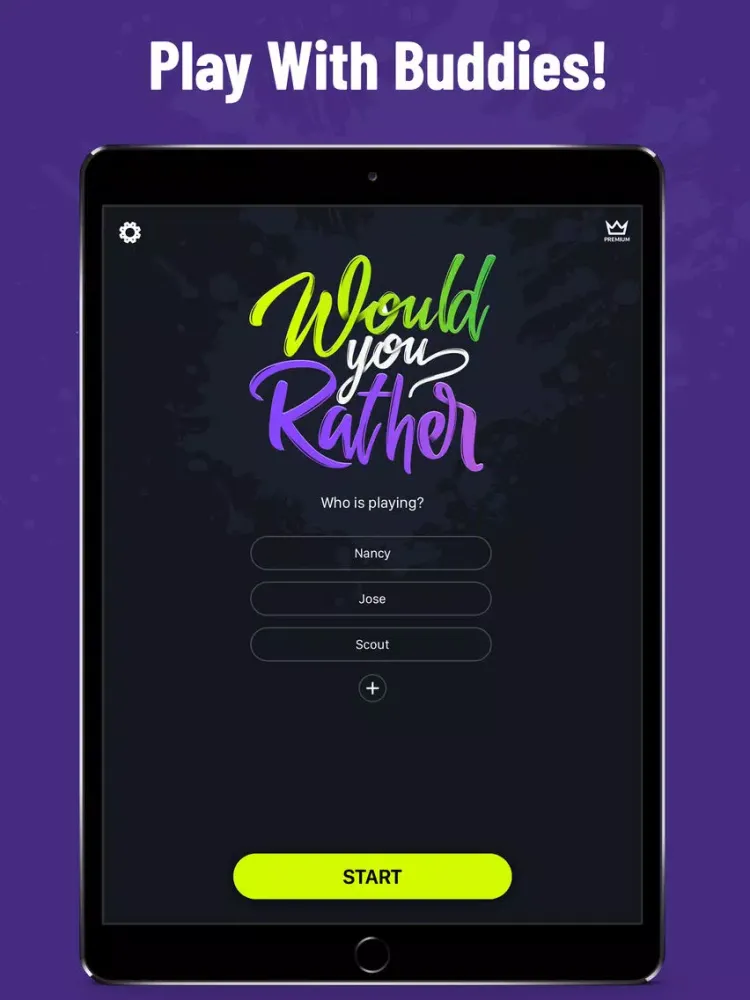 Zrzuty ekranu Would You Rather - Adult Fun iPad 