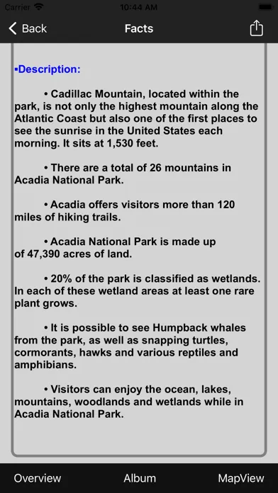 Acadia-National-Park स्क्रीनशॉट