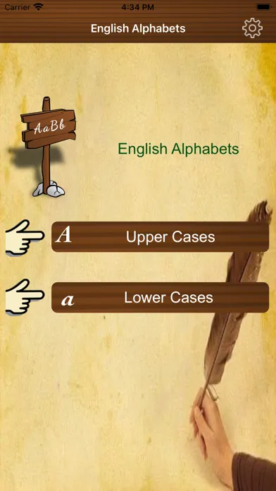 Learn English Alphabets স্ক্রিনশট