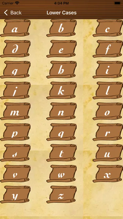 Learn English Alphabets স্ক্রিনশট