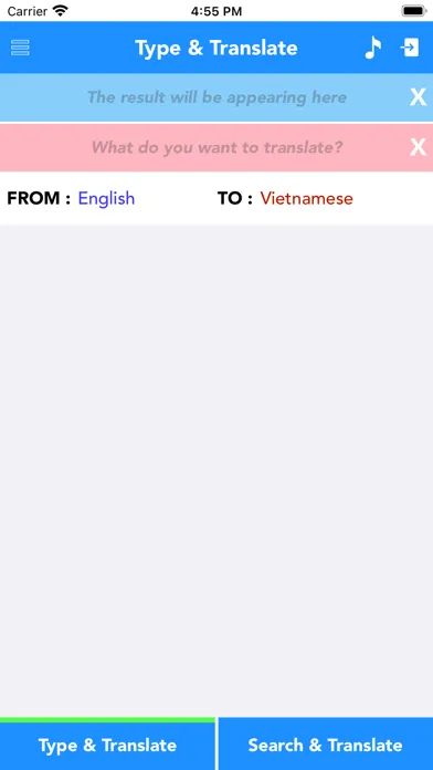 Capturas de tela do English to Vietnamese Convert
