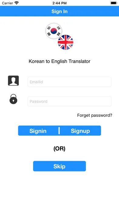 Zrzuty ekranu Korean to English Translator