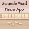 Scramble Word Finder App