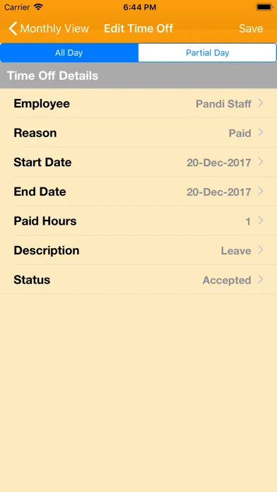Work Schedule Maker スクリーンショット
