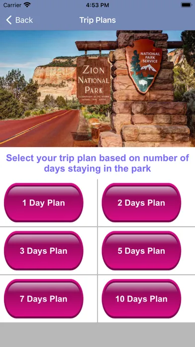 Ảnh chụp màn hình của Zion National Park Camping