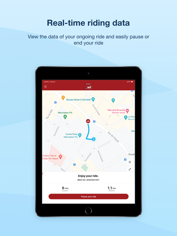 Sandy Pedals Bikes iPad 應用截圖