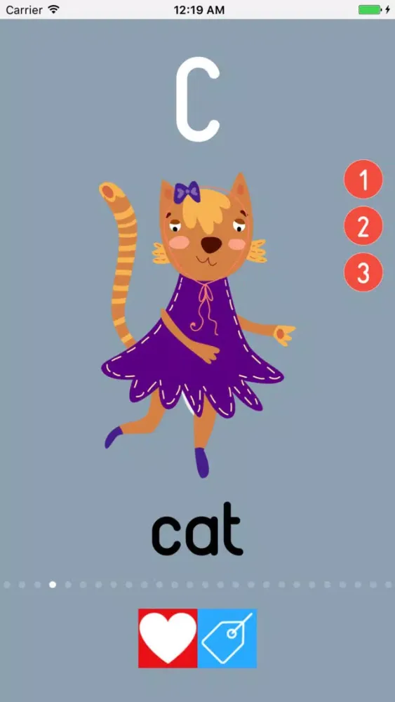 Zrzuty ekranu Filli Tak Animal Alphabet