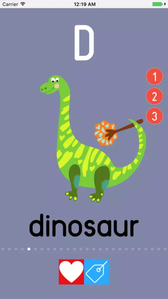 Zrzuty ekranu Filli Tak Animal Alphabet